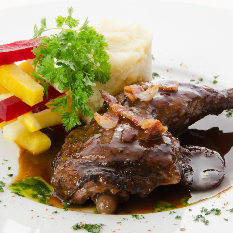 シカ肉のロティ(La Maison Courtine ラ・メゾン・クルティーヌ)