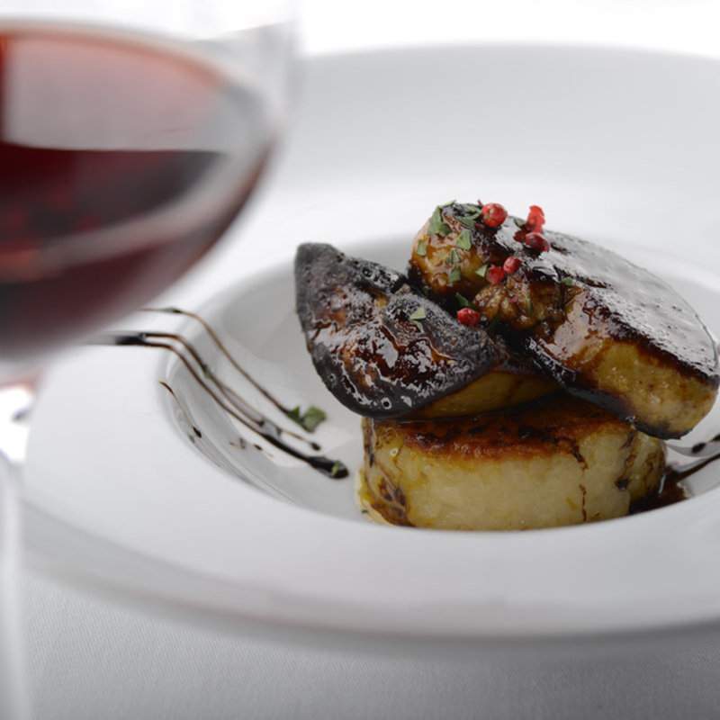 フォアグラと大根のロッシーニ(ラ・カンティーナ・センプレ （La cantina Sempre）)