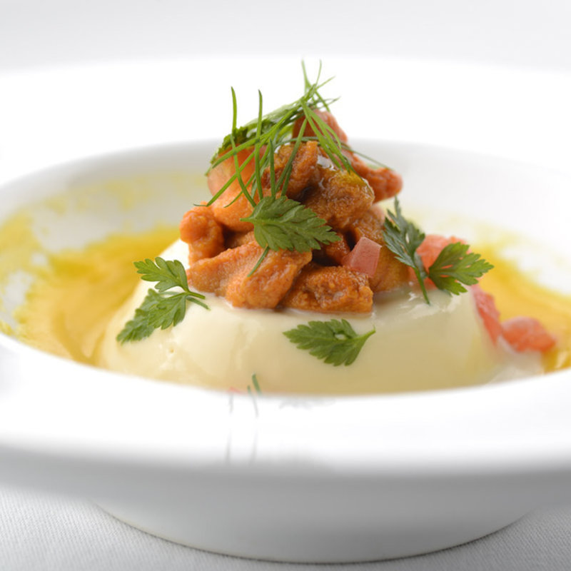 生ウニのプリン(ラ・カンティーナ・センプレ （La cantina Sempre）)