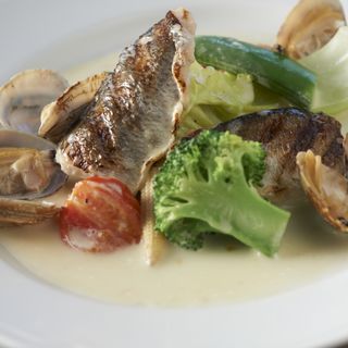 本日の魚料理(La Giorgina)