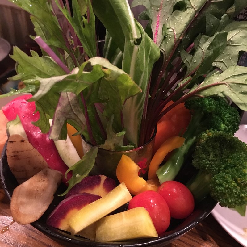 有機野菜ONLY バーニャカウダ(熊本牧場直営 木本商店)