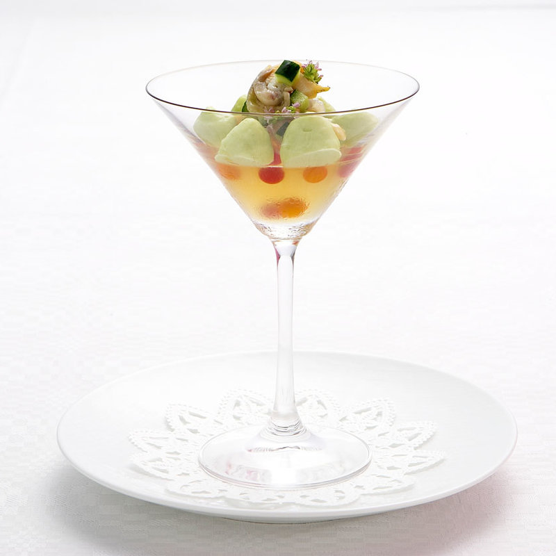 野菜のカクテル　バイガイとともに(ラール・エ・ラ・マニエール)