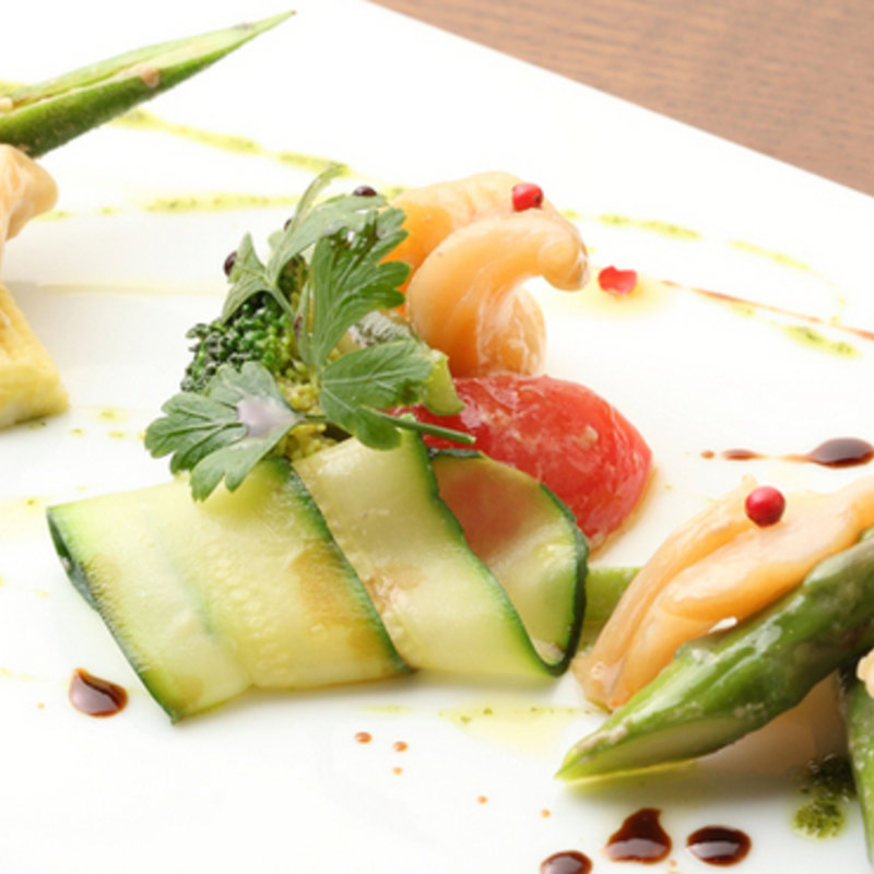 鮮魚と季節野菜のグリル(ラ ブォナ ヴィータ （LA BUONA VITA）)