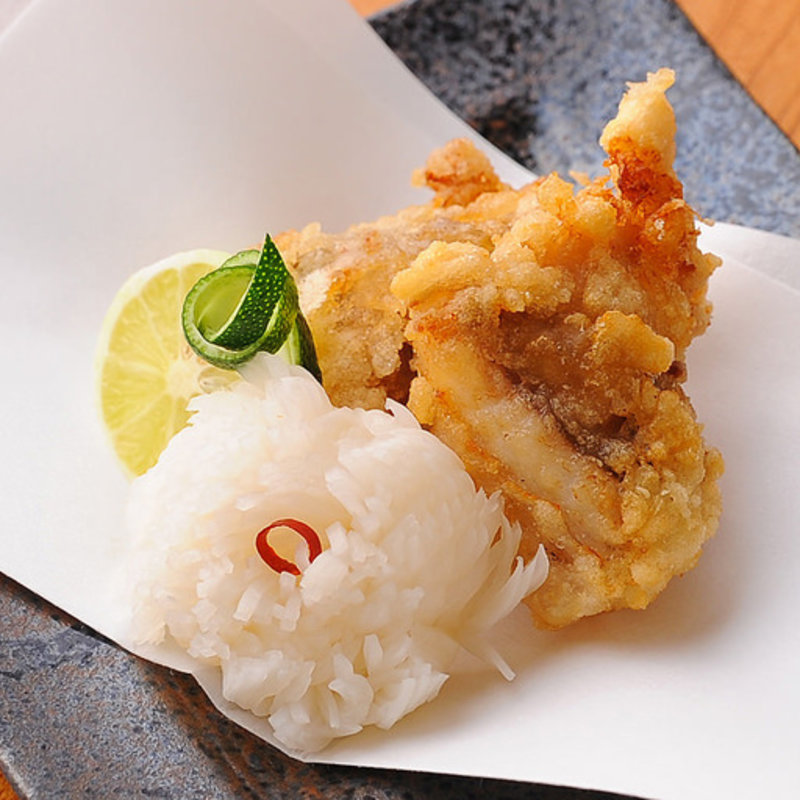 穴子の天ぷら(古風 居酒屋 いぶき)