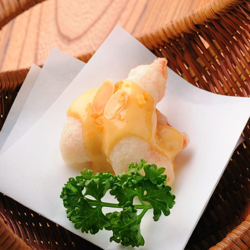 海老のマンゴーマヨ(古風 居酒屋 いぶき)