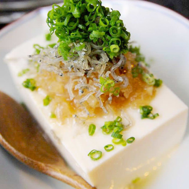 じゃこ冷奴(古風 居酒屋 いぶき)