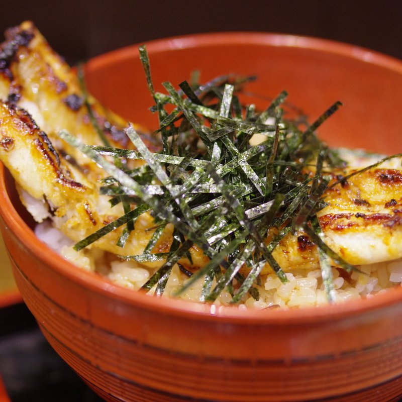 焼き穴子どんぶり(會水庵)