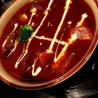牛たんシチューセット(味の牛たん喜助 東京恵比寿店 （アジノギュウタンキスケ）)