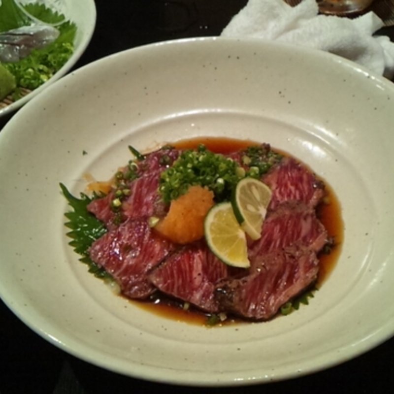 和牛たたき(なつ家)