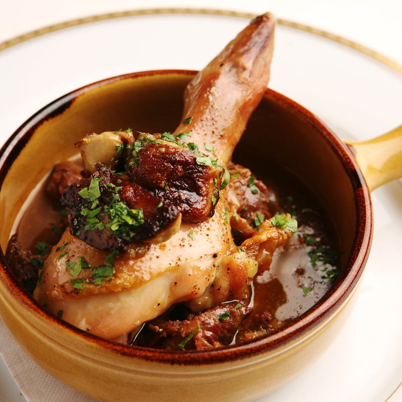 ウズラ1羽のロースト(RISTORANTE La Ciau)