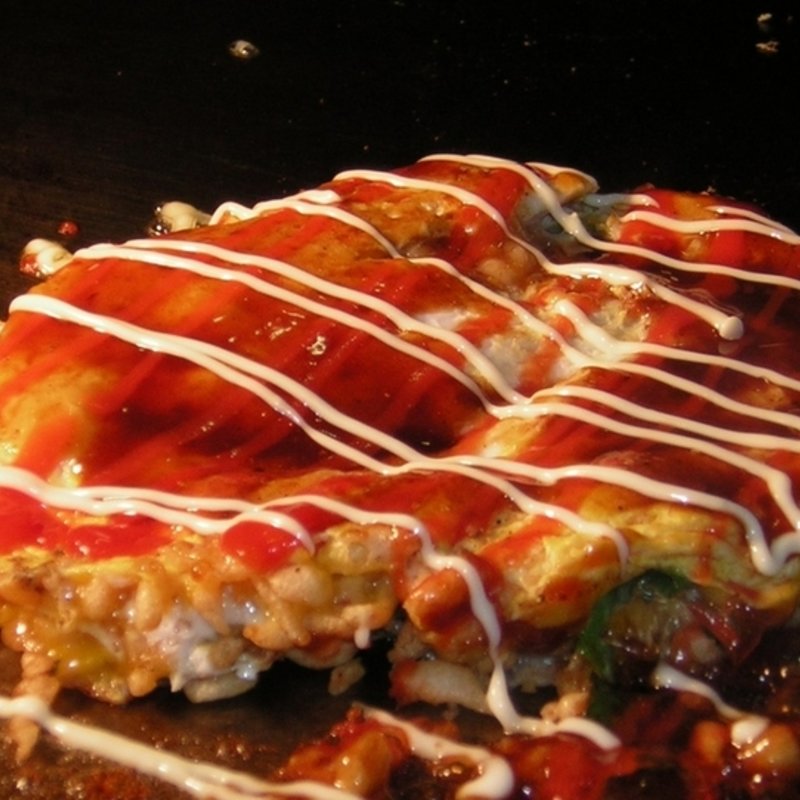 2番人気 !!!とん平焼(広島焼 HIDE坊 神田店 （ひろしまやき・ひでぼう）)