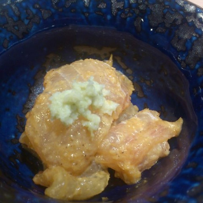 鯛の胡麻和え(和味和酒KOKORI)