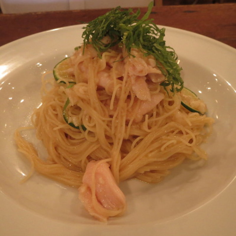 ささみとスダチのカッペリーニ(カフェ ダイニングバー 104.5 （Cafe，Dining&Bar 104.5）)