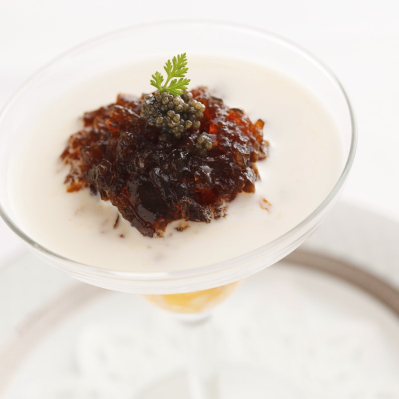 季節のデセール(L’Atlas)