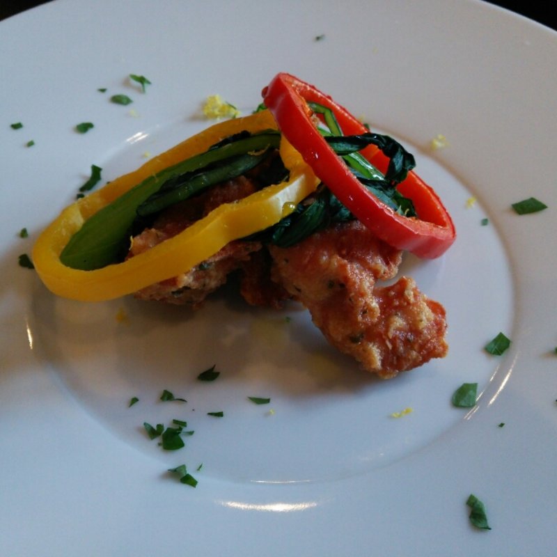 鶏肉のフリット（Cコース）(al fresco dining)