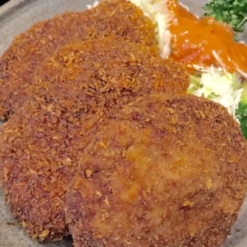 なにわ黒石のソースビーフカツ(とんかつ喜多呂)