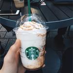 クランチー キャラメル フィー フラペチーノ (Tall)(スターバックスコーヒー 六本木 蔦屋書店)