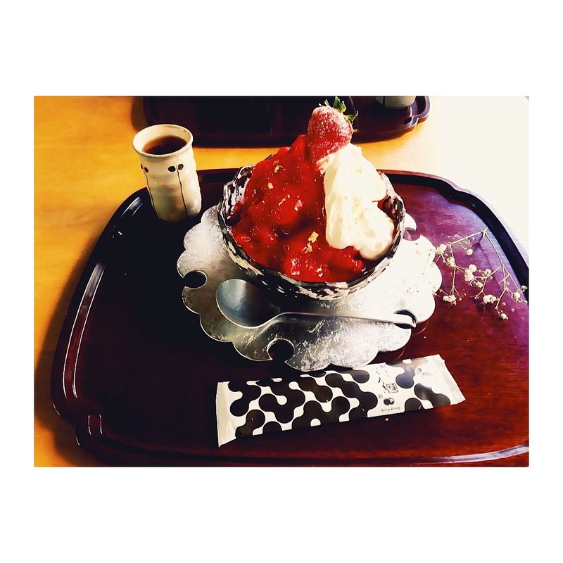 いちごかき氷(廚菓子くろぎ （クリヤカシクロギ）)