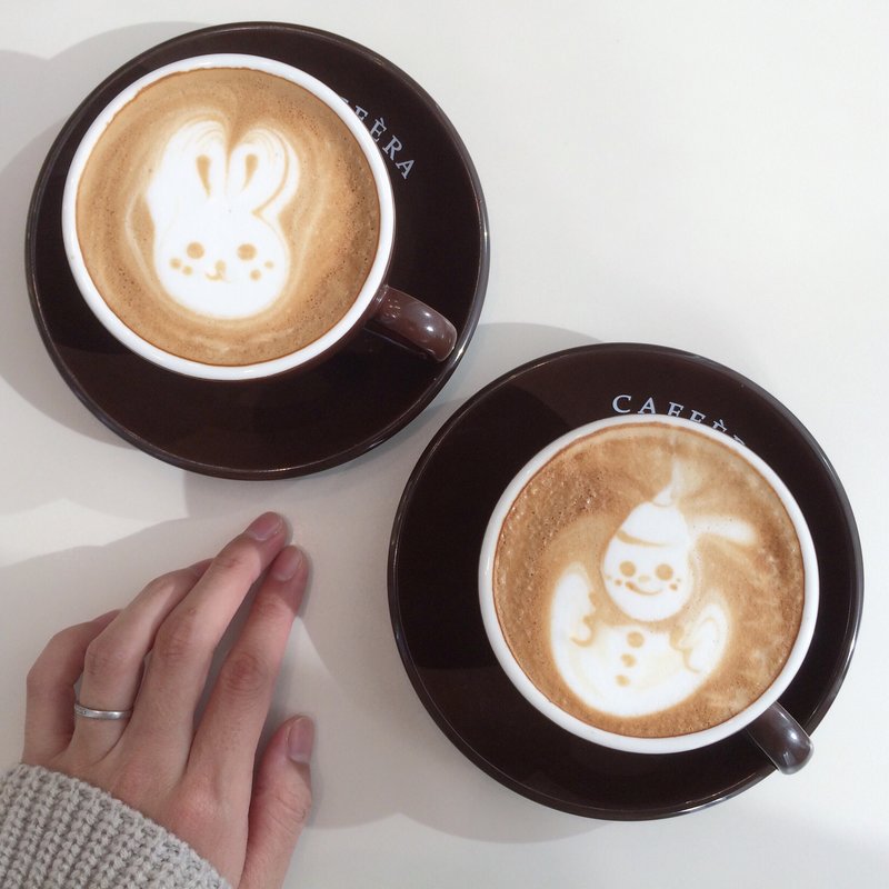 カプチーノ(カフェラ 大丸梅田店)