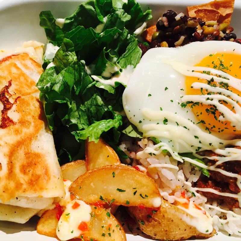 KING taco ライス プレート(ワイアードカフェ 京都ポルタ店 （WIRED CAFE）)