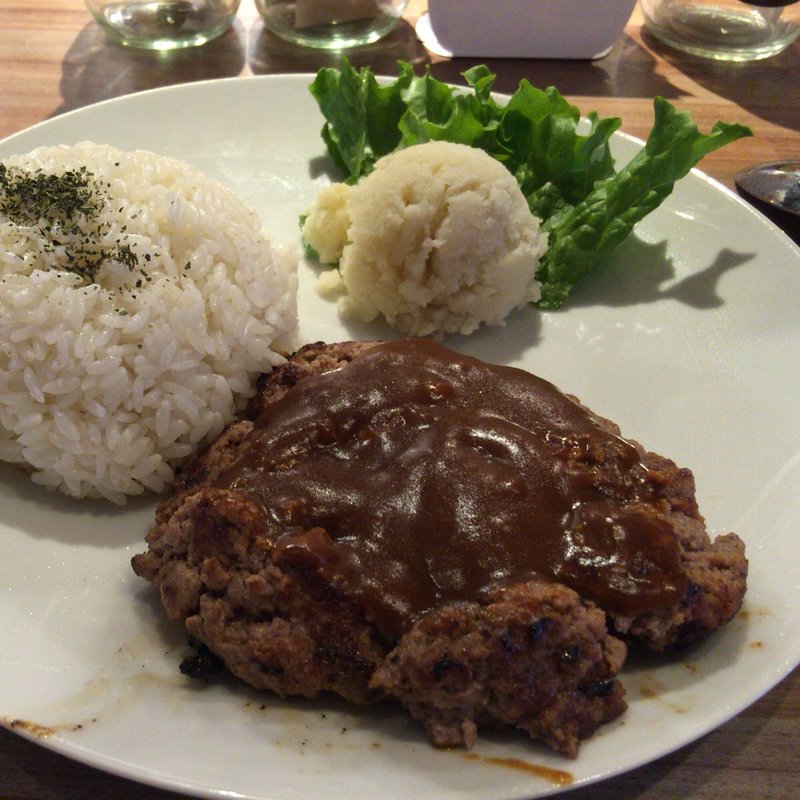 和牛ハンバーグプレート(デンバー （DENBAR）)