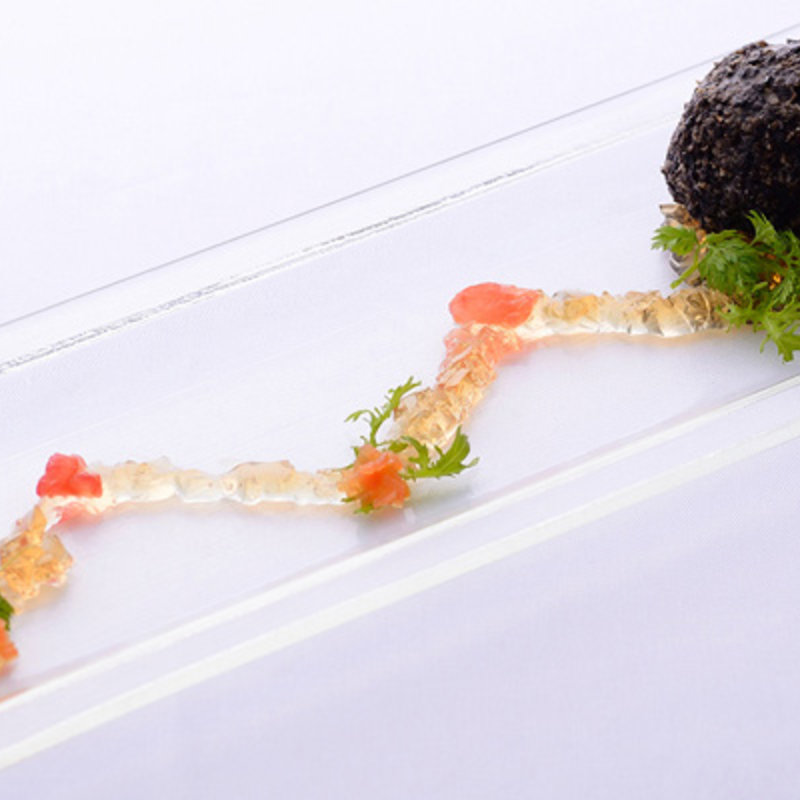 トリュフのジュレ添え(L’enfant)