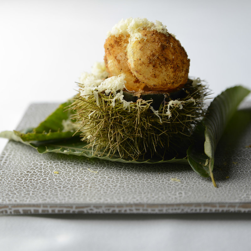 甘ぐりのフリット(ランベリー ナオト キシモト 南青山 （L'EMBELLIR Naoto Kishimoto）)