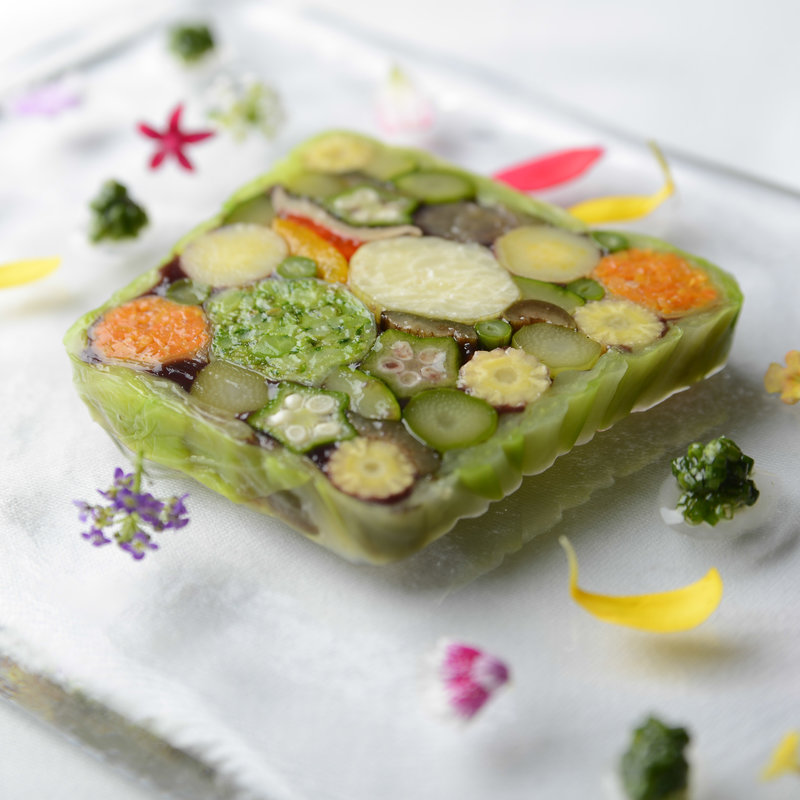 野菜のテリーヌ(ランベリー ナオト キシモト 南青山 （L'EMBELLIR Naoto Kishimoto）)