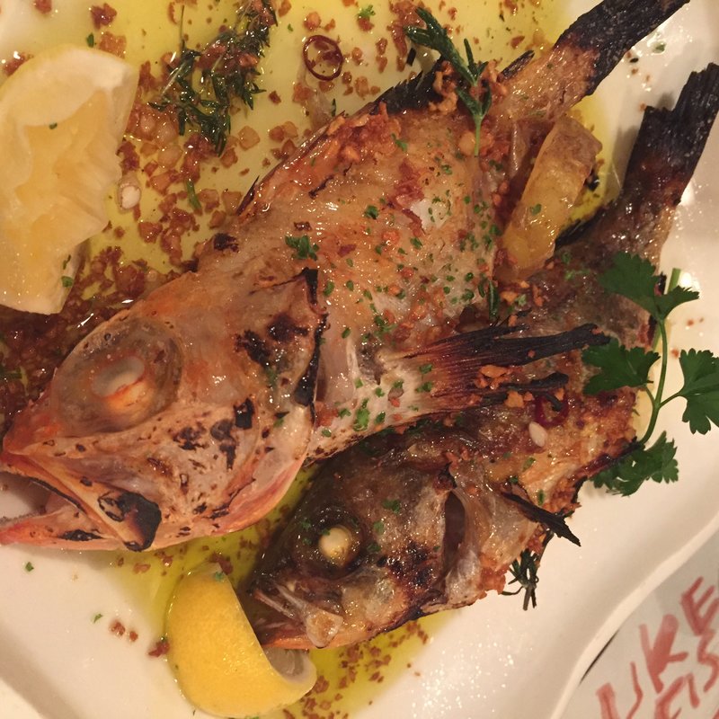 雑魚のグリル(開花屋)