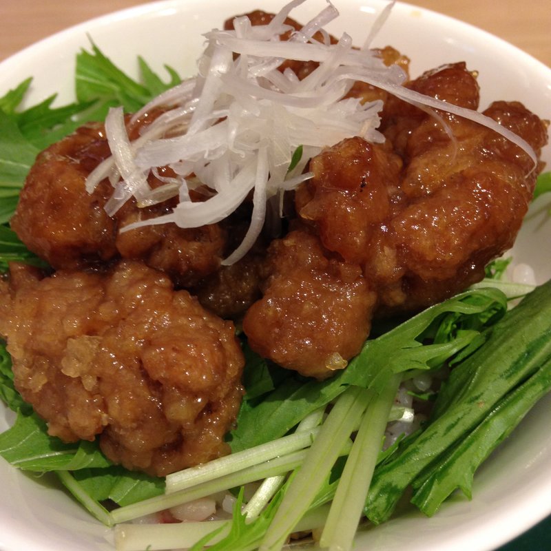 畑の恵み ヘルシー ミニから揚げ丼(T's たんたん グランスタ東京（京葉ストリートエリア）)