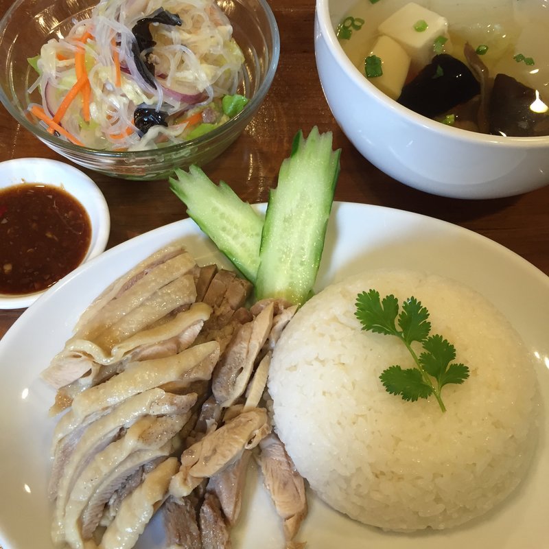 カオマンガイ ランチセット(スコンター 大須店)