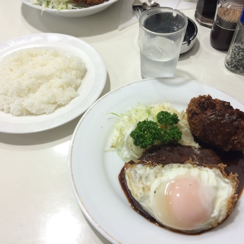 一つ目ハンバーグコロ(キクヤレストラン)