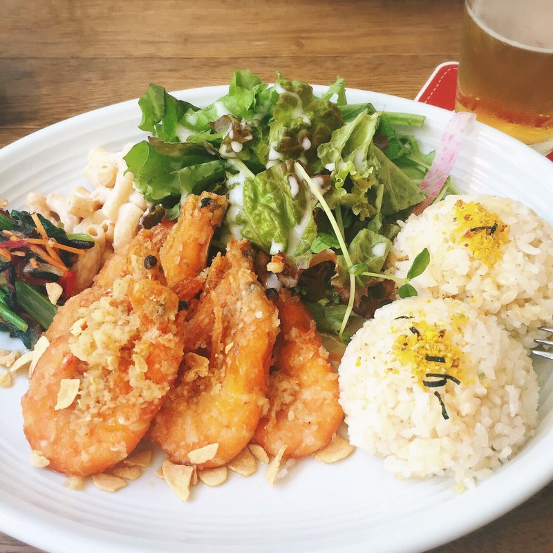 ガーリックシュリンプ(ALOHA　AMIGO Minamisemba （アロハアミーゴ）)