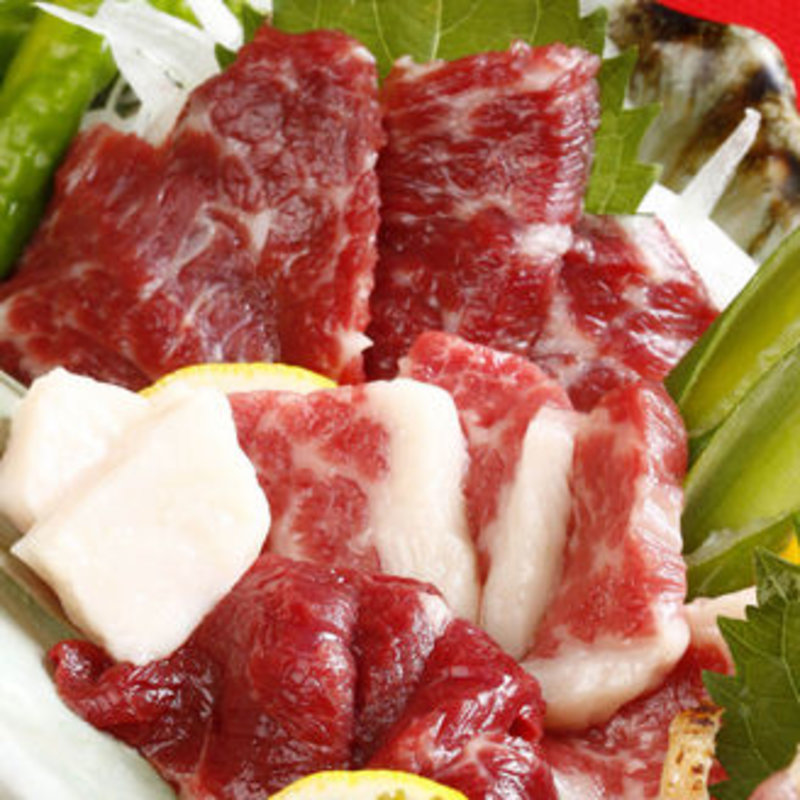 馬刺し盛り合わせ(ひらり 千葉駅前店 （Hirari）)