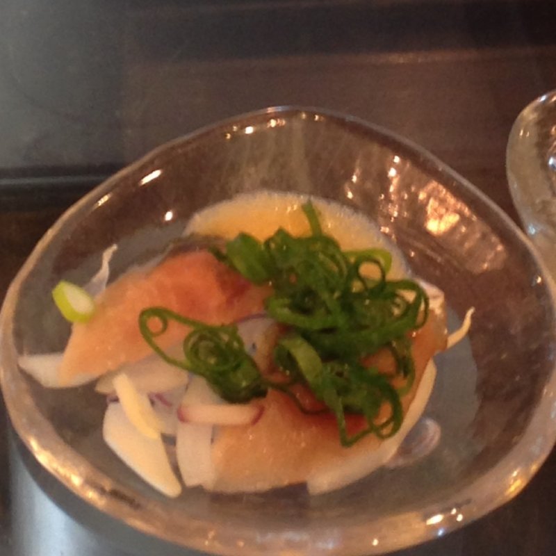 秋刀魚の燻製　みぞれドレッシング(インペリアルバイキング サール)