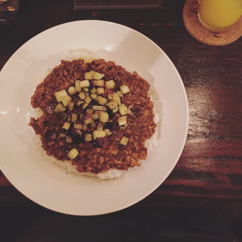 ◆ナイトキーマ 茄子ナイトキーマ(CURRY BAR シューベル （カレーバーシューベル）)