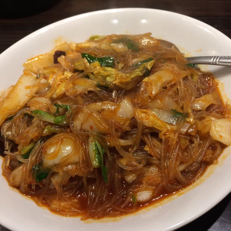 四川風白菜と春雨炒め(香港ロジ 原宿店)