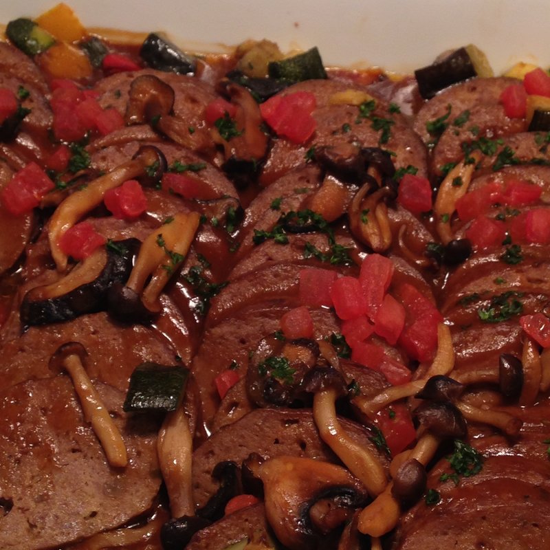 ミートローフ　茸たっぷりのシャスールソース(インペリアルバイキング サール)