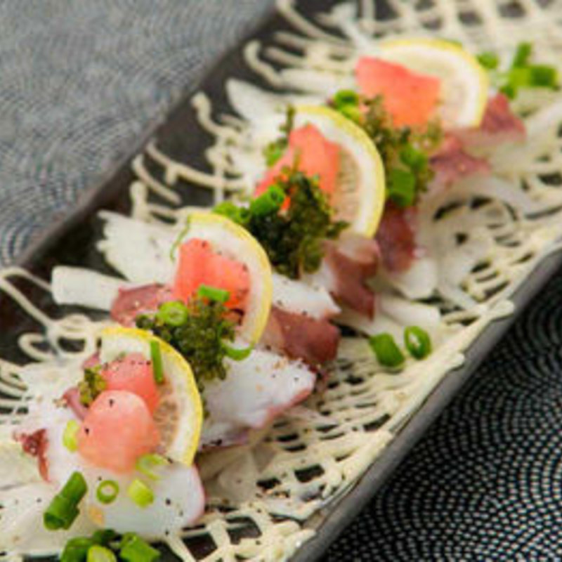 たこのカルパッチョ(沖縄ダイニング琉歌 RYUKA)