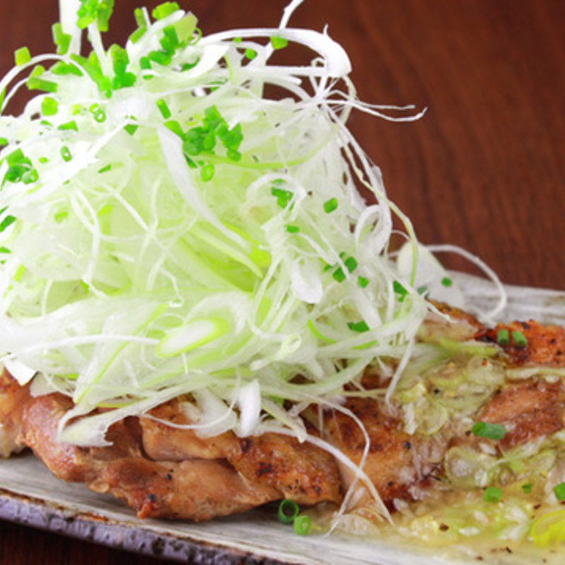 葱まみれ焼き(酒亭じゅらく お茶の水店)