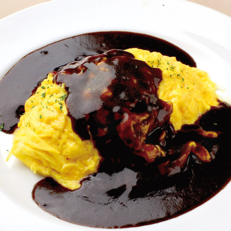 オムライスデミグラスソース(須田町食堂 秋葉原UDX店)