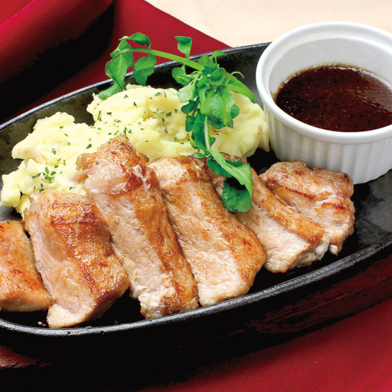 イベリコ豚のグリル(須田町食堂 秋葉原UDX店)