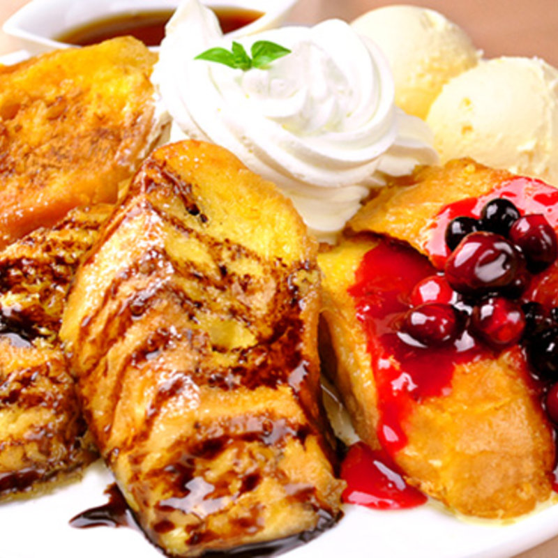3種フレンチトースト(須田町食堂 秋葉原UDX店)