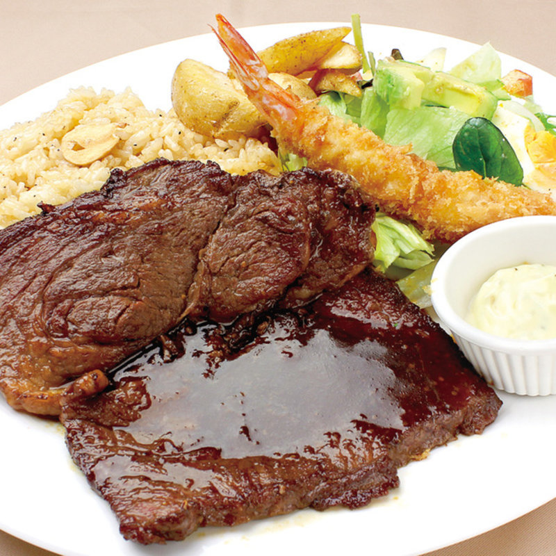 ステーキ(須田町食堂 秋葉原UDX店)