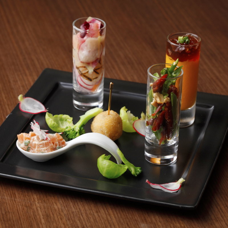 前菜3種盛り合わせ (gina （ジーナ【旧店名】リミテッド）)