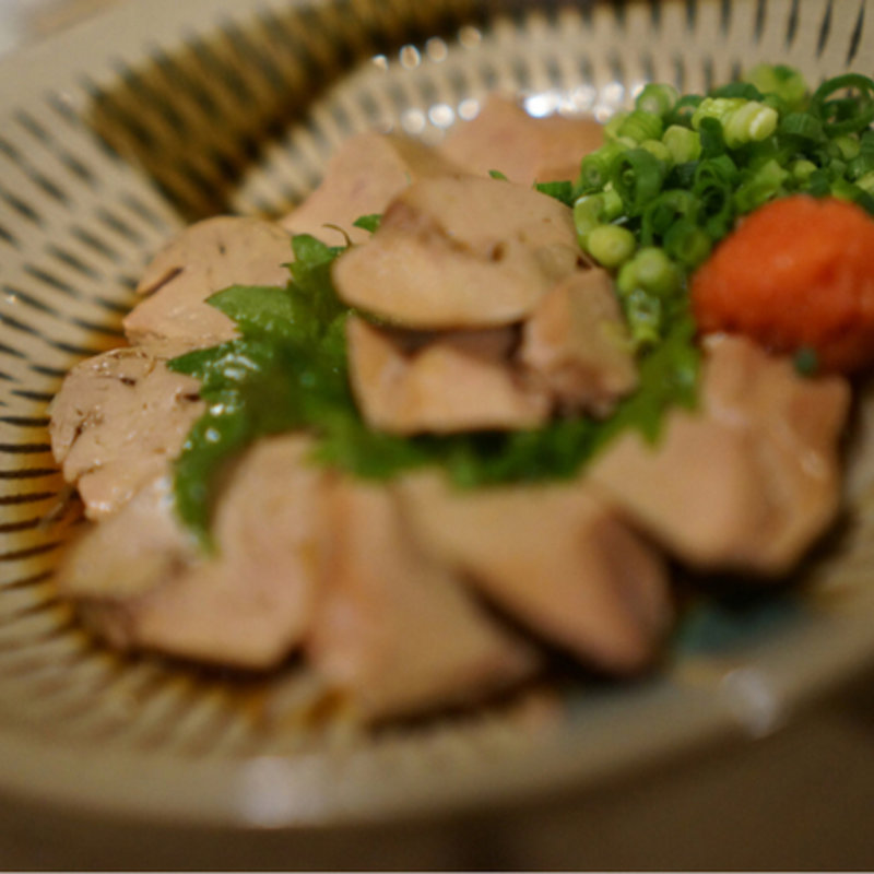 宮崎地鶏 白レバーのたたき(神田有薫 )