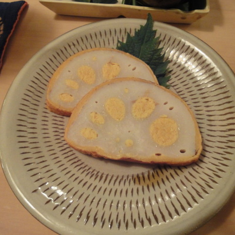 辛子蓮根(自家製)(神田有薫 )