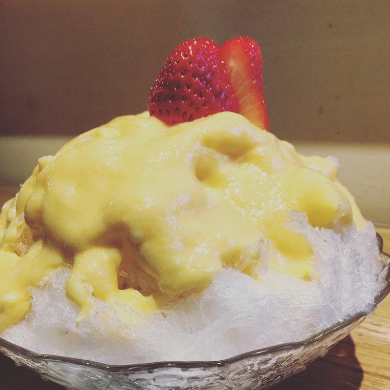 いちごカスタード(カフェ クノップゥ)