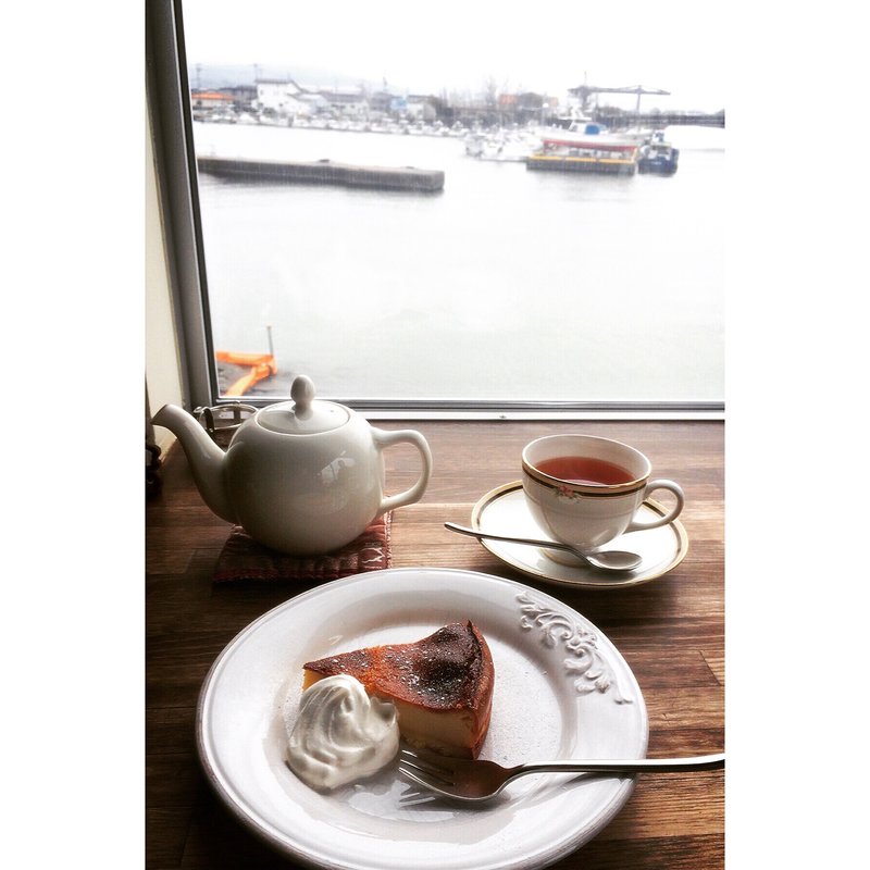 チーズケーキ(cafe de Reverie)