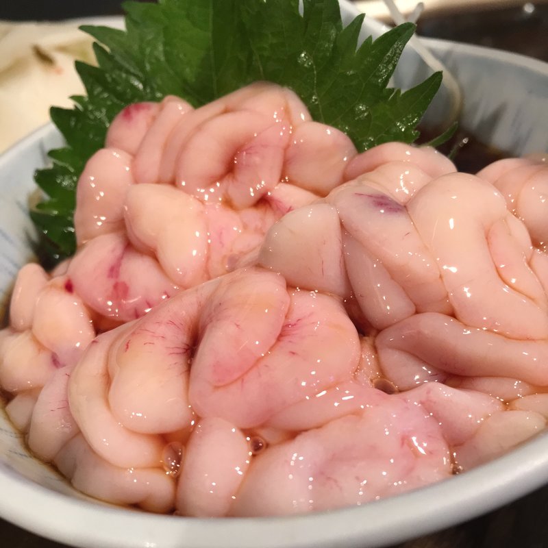 白子ポン酢(北海道海鮮問屋根室食堂)